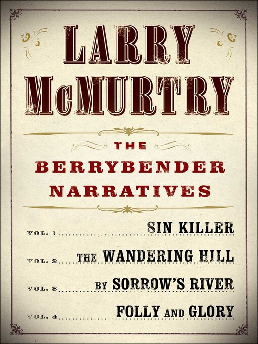 Title details for The Berrybender Narratives by Larry McMurtry - Wait list